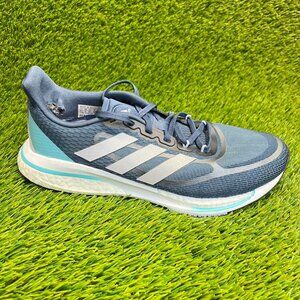 Adidas Supernova Womens‎ Size 7.5 Blue Gray White Walking Running Shoes Sneakers